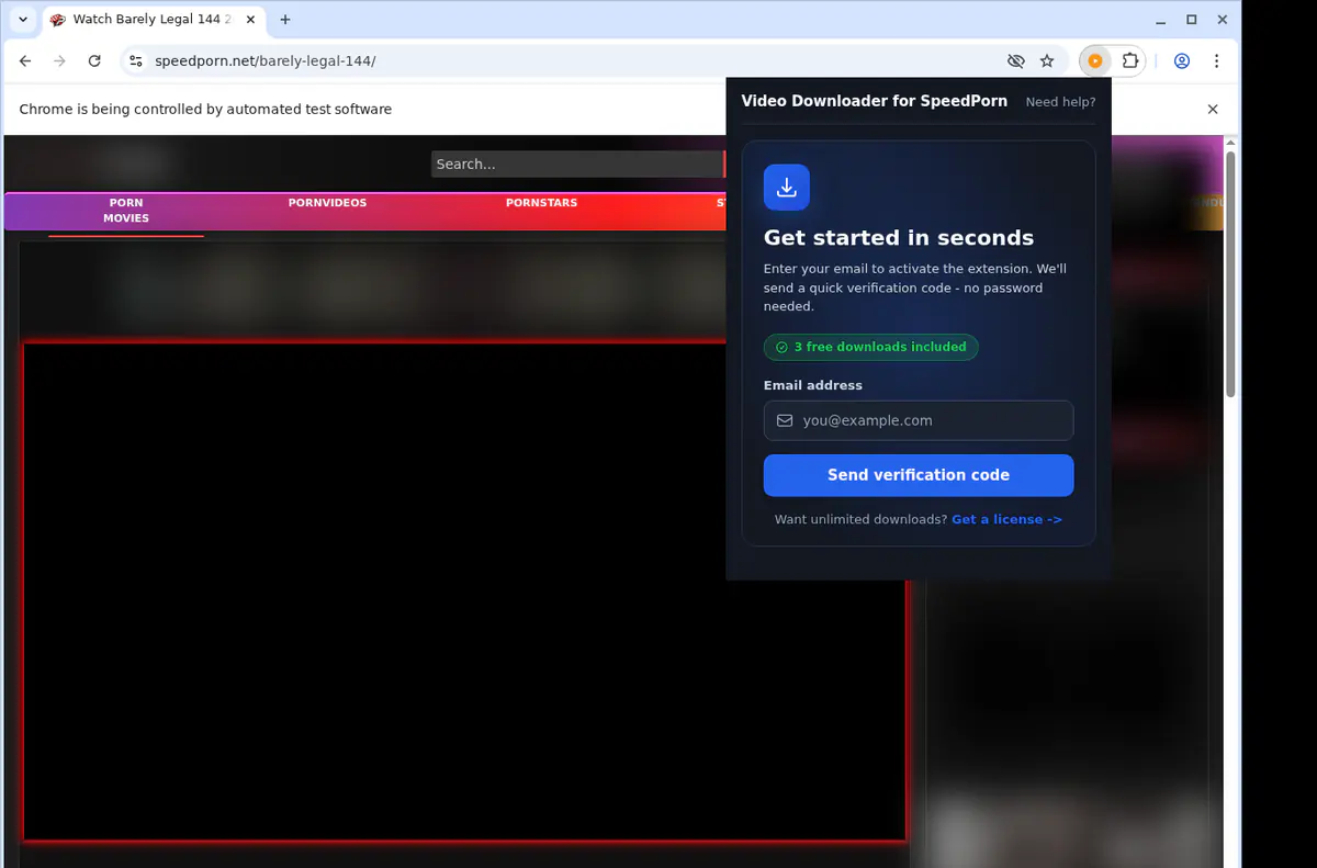 Speedporn Video Downloader screenshot 5